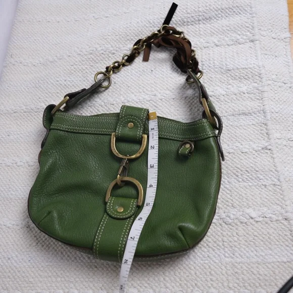 J crew Kelly green, vintage K2K handbag. Excellent condition. - Picture 9 of 11